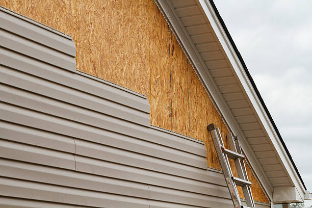 Professional Vinyl Siding technician working in Fishing Creek, MD